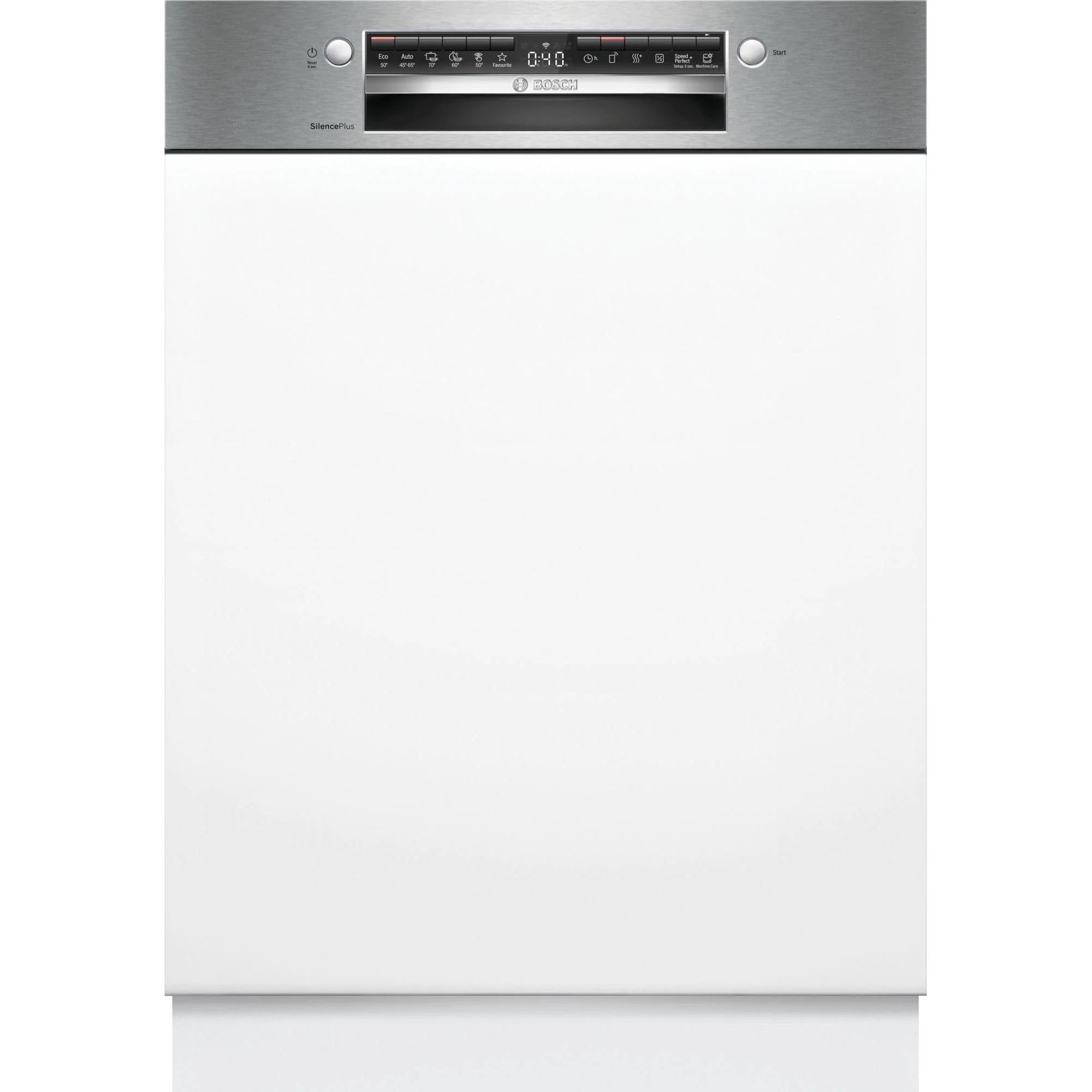 Bosch SMI4ECS28E – Serie 4 – Integreerbare vaatwasser – 60 cm – Geborsteld staal