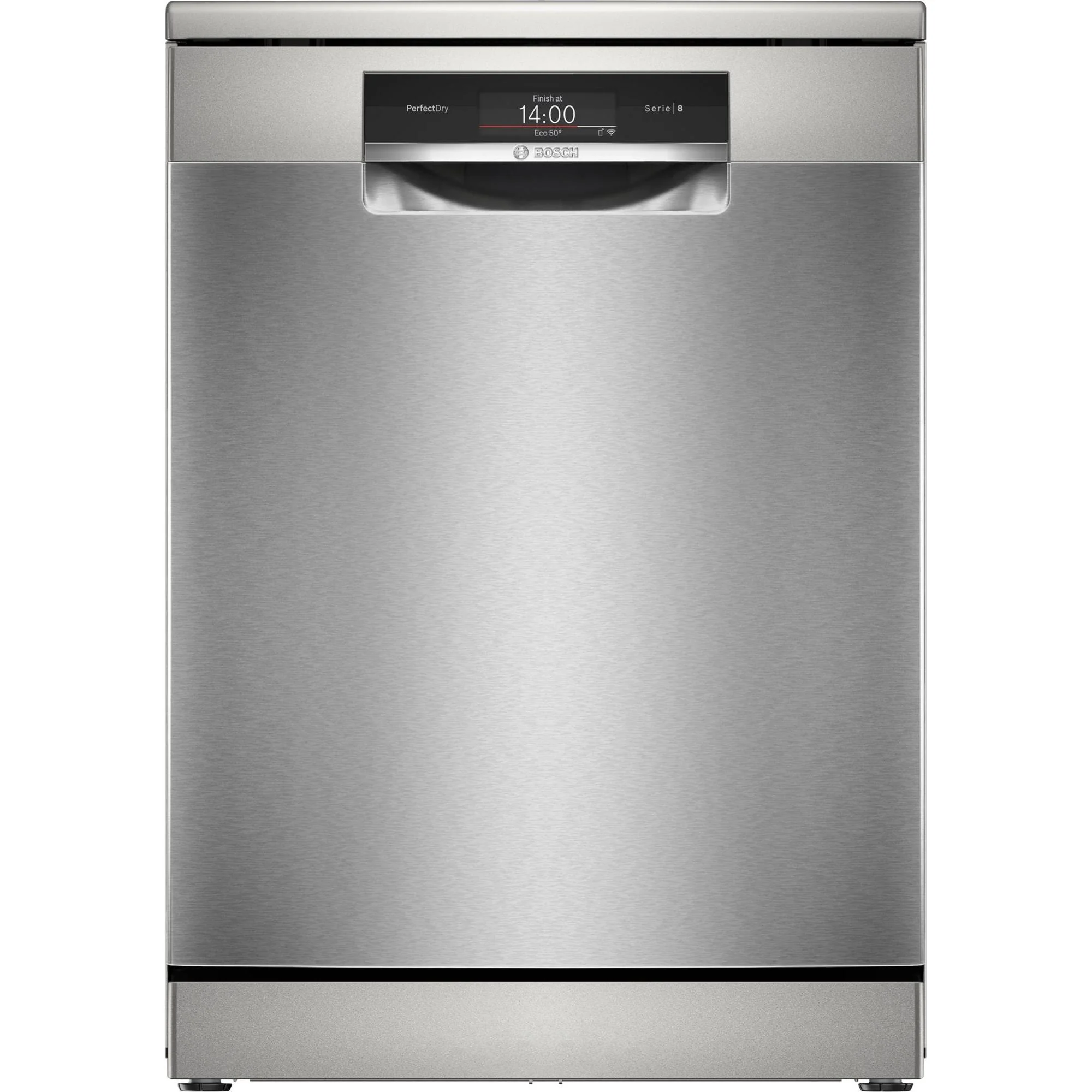 Bosch SMS8TCI04E – Serie 8 – Vrijstaande vaatwasser – 60 cm – Geborsteld staal – Energielabel A – Home Connect