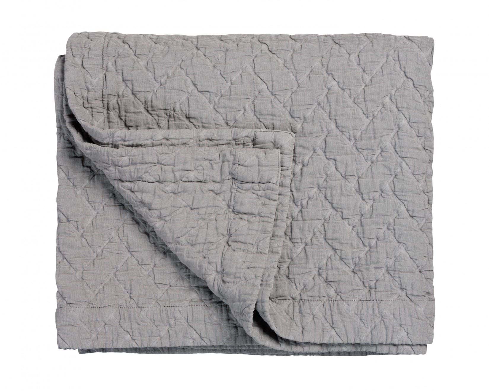 Vandyck PURE 10 Bedsprei Steelgrey 60×70 cm