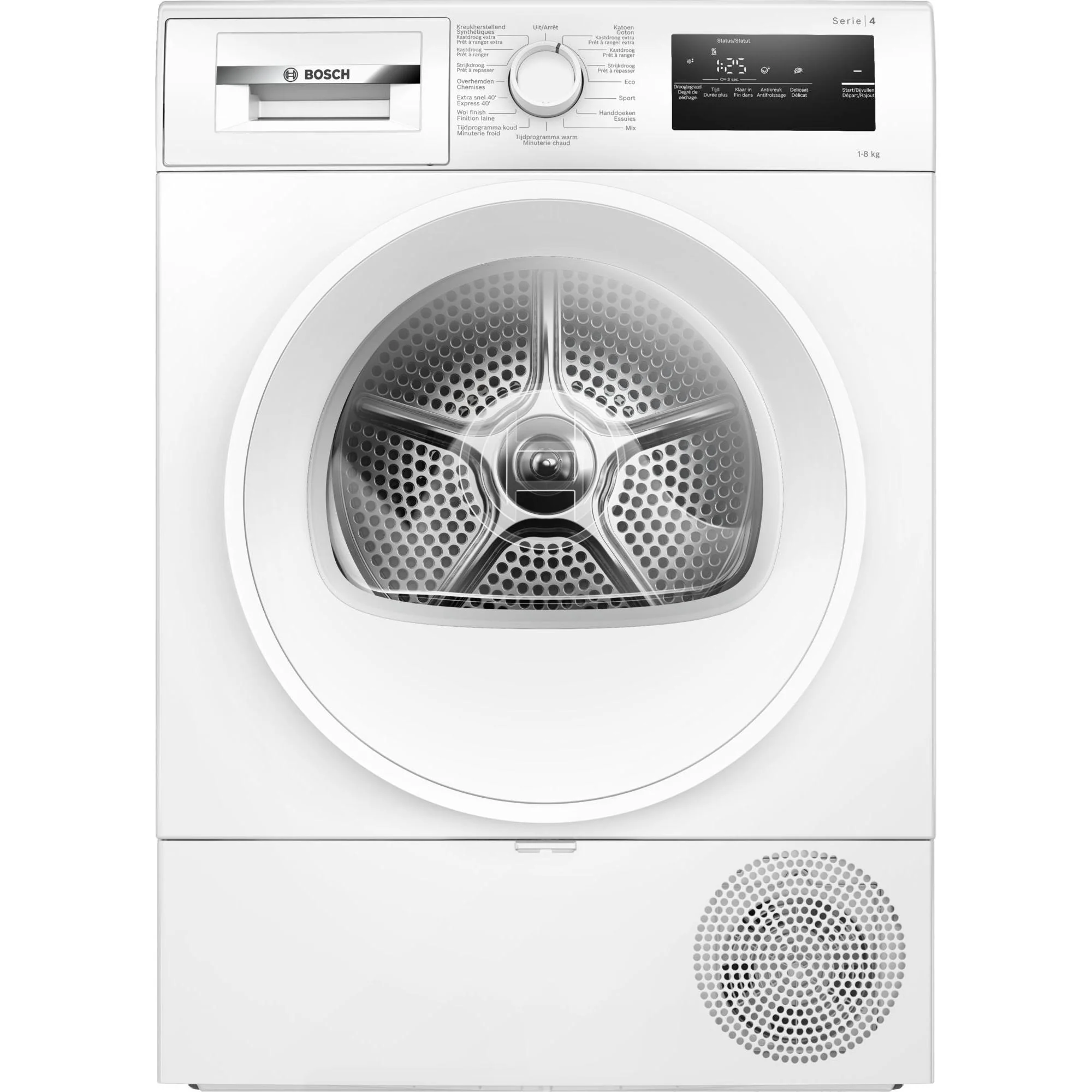 Bosch WTH8520AFG – Serie 4 – Droogkast met warmtepomp – 8 kg
