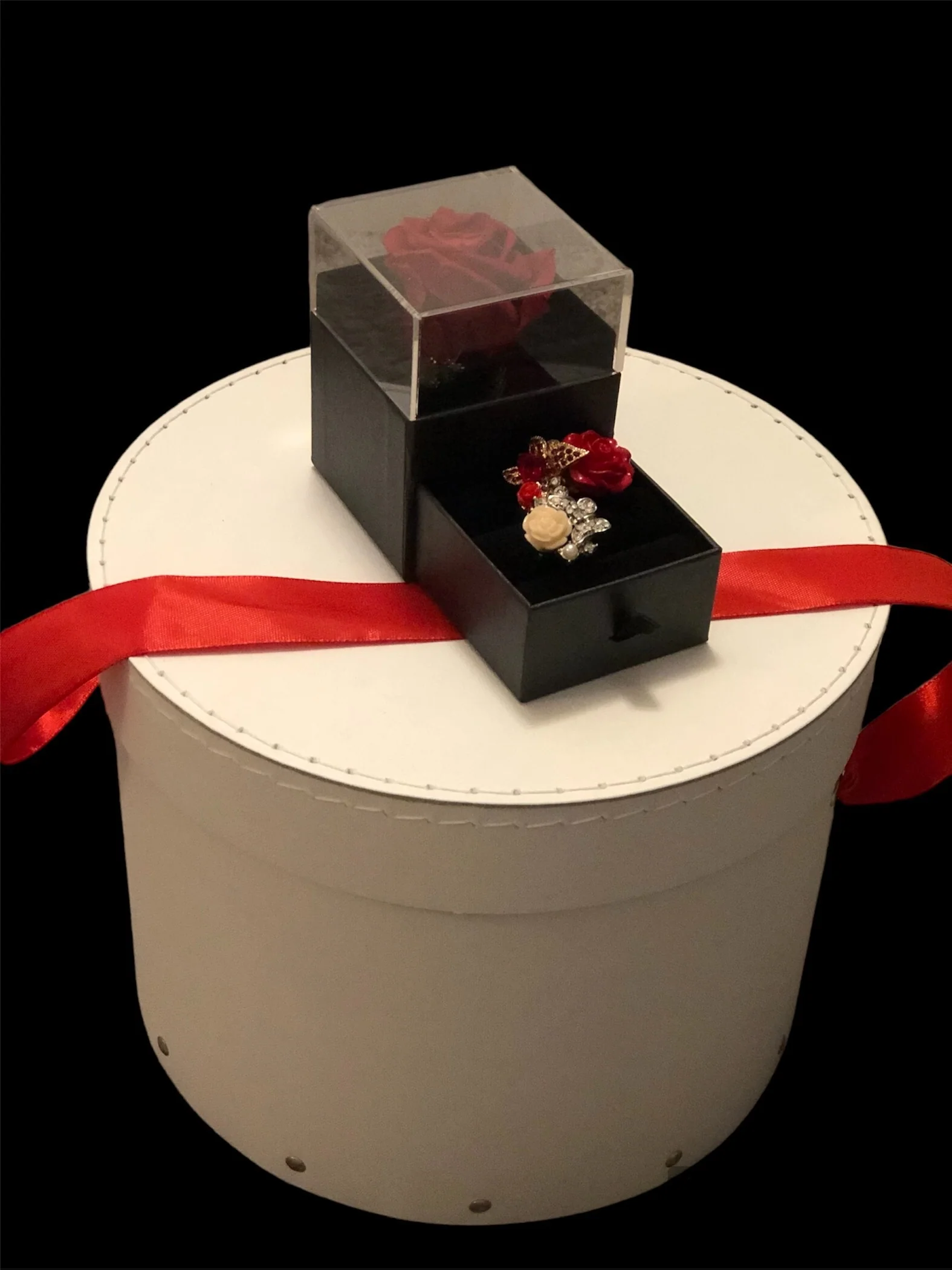 Geschenkdoosje zwart