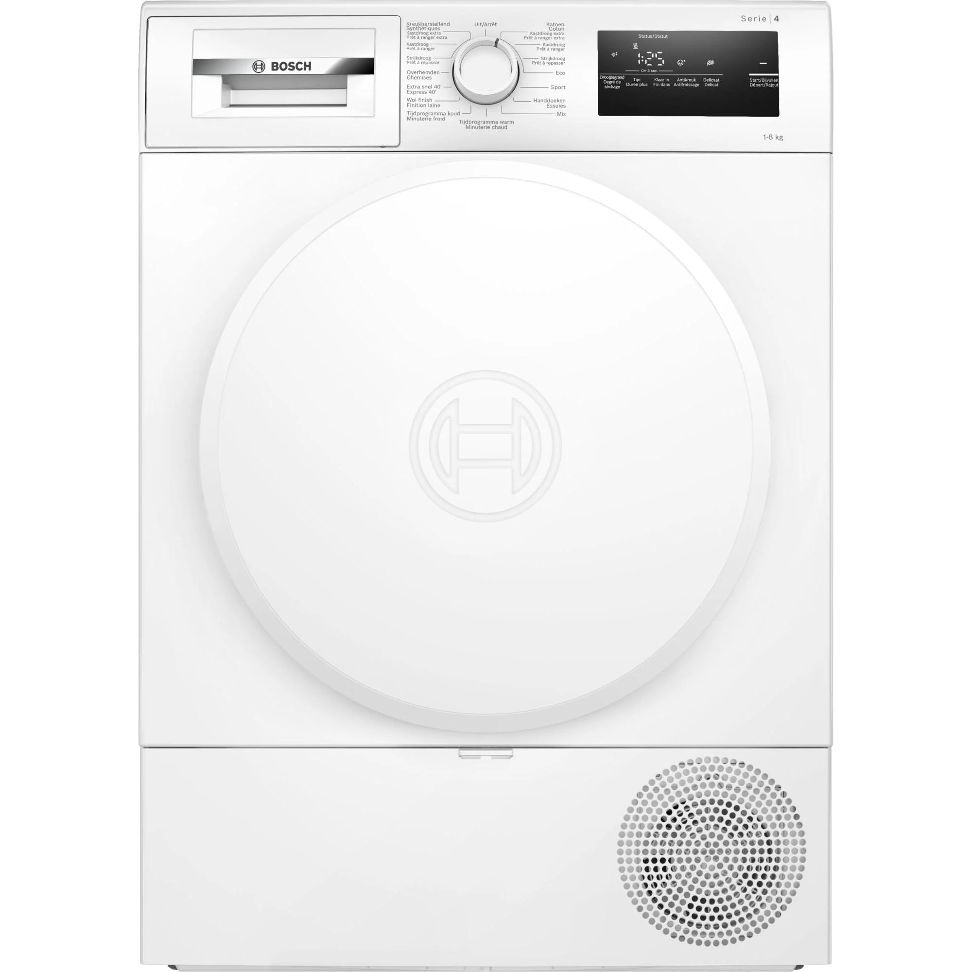 Bosch WTH8320AFG – Serie 4 – Droogkast met warmtepomp – 8 kg