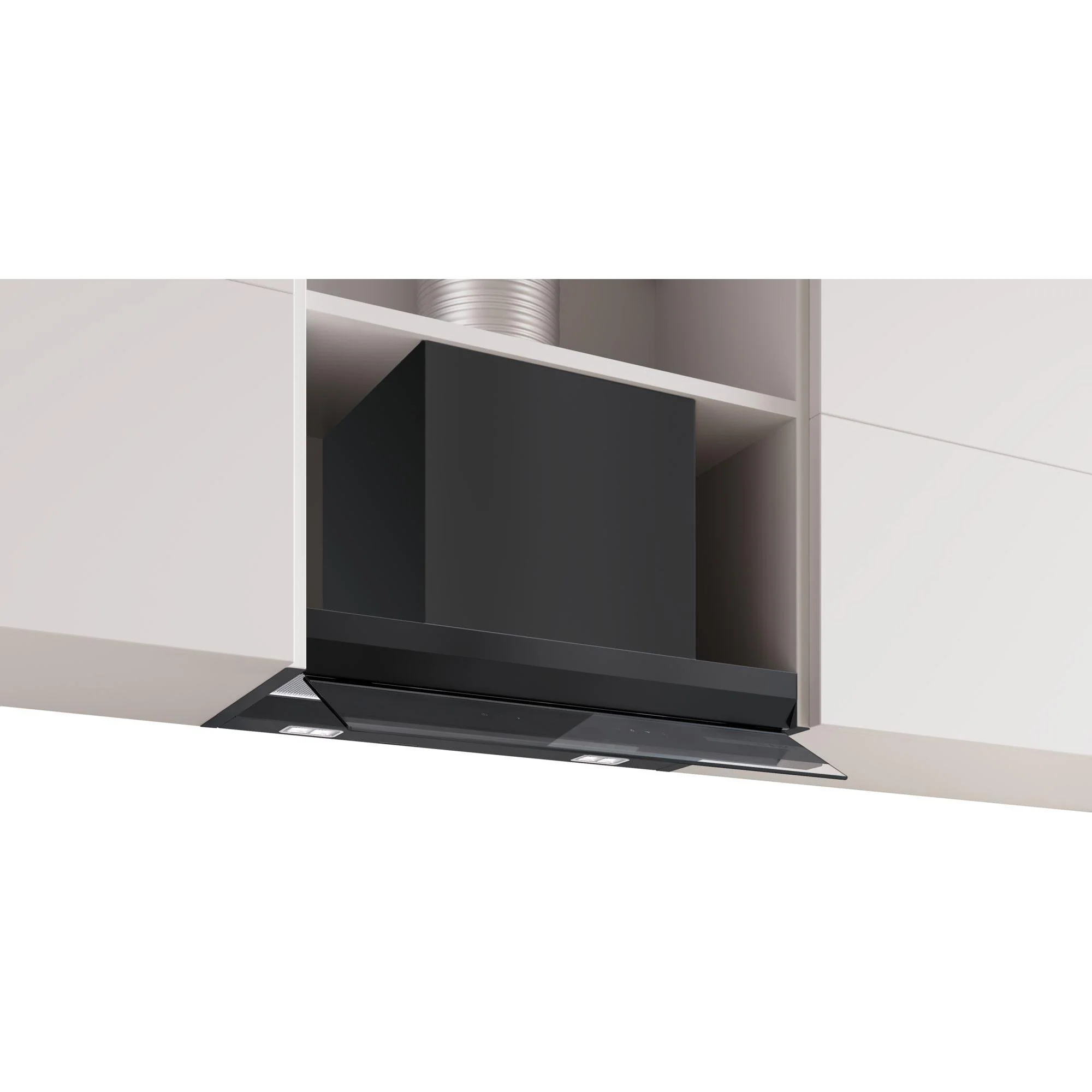 Bosch DBB67DP60 – Serie 6 – Geïntegreerde design dampkap – 60 cm – zwart glas – Matzwart