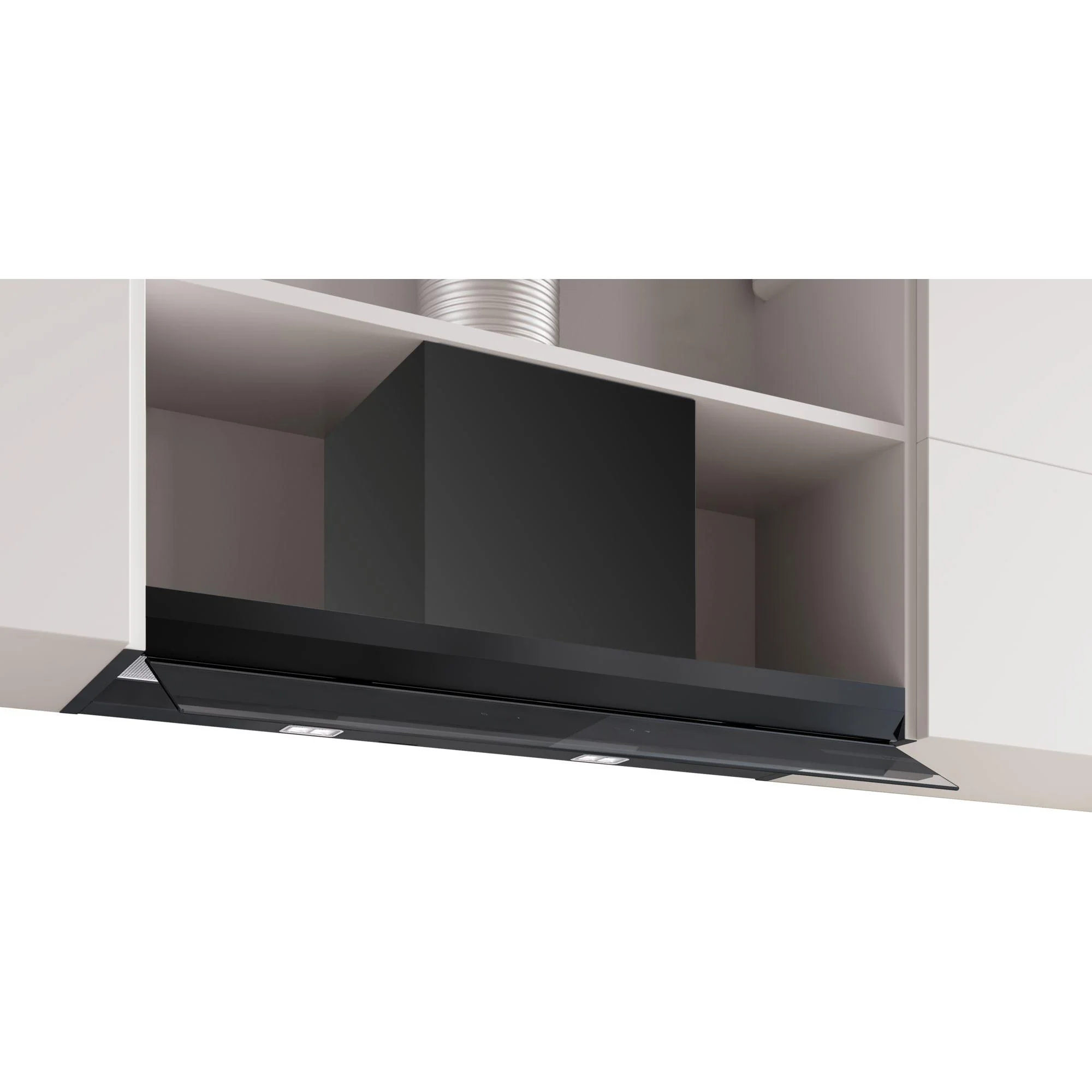 Bosch DBB97DP60 – Serie 6 – Geïntegreerde design dampkap – 90 cm – zwart glas – Matzwart