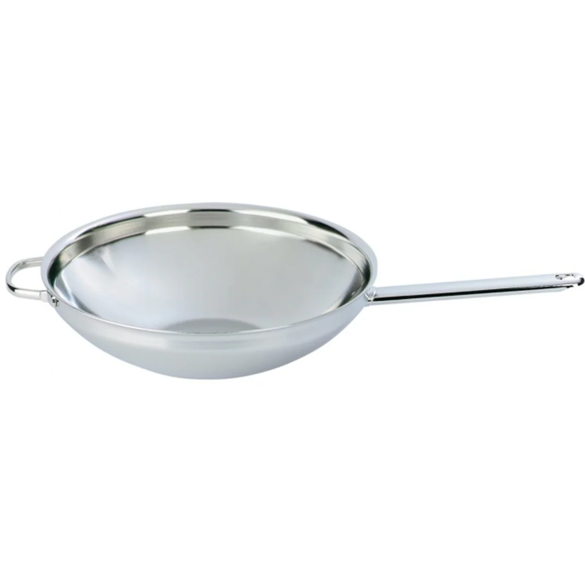 Demeyere Apollo Wokpan Ø 32 cm – RVS, Silvinox
