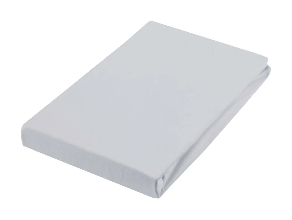 Beddelicious Hoeslaken Jersey Mousegrey 180-220 cm