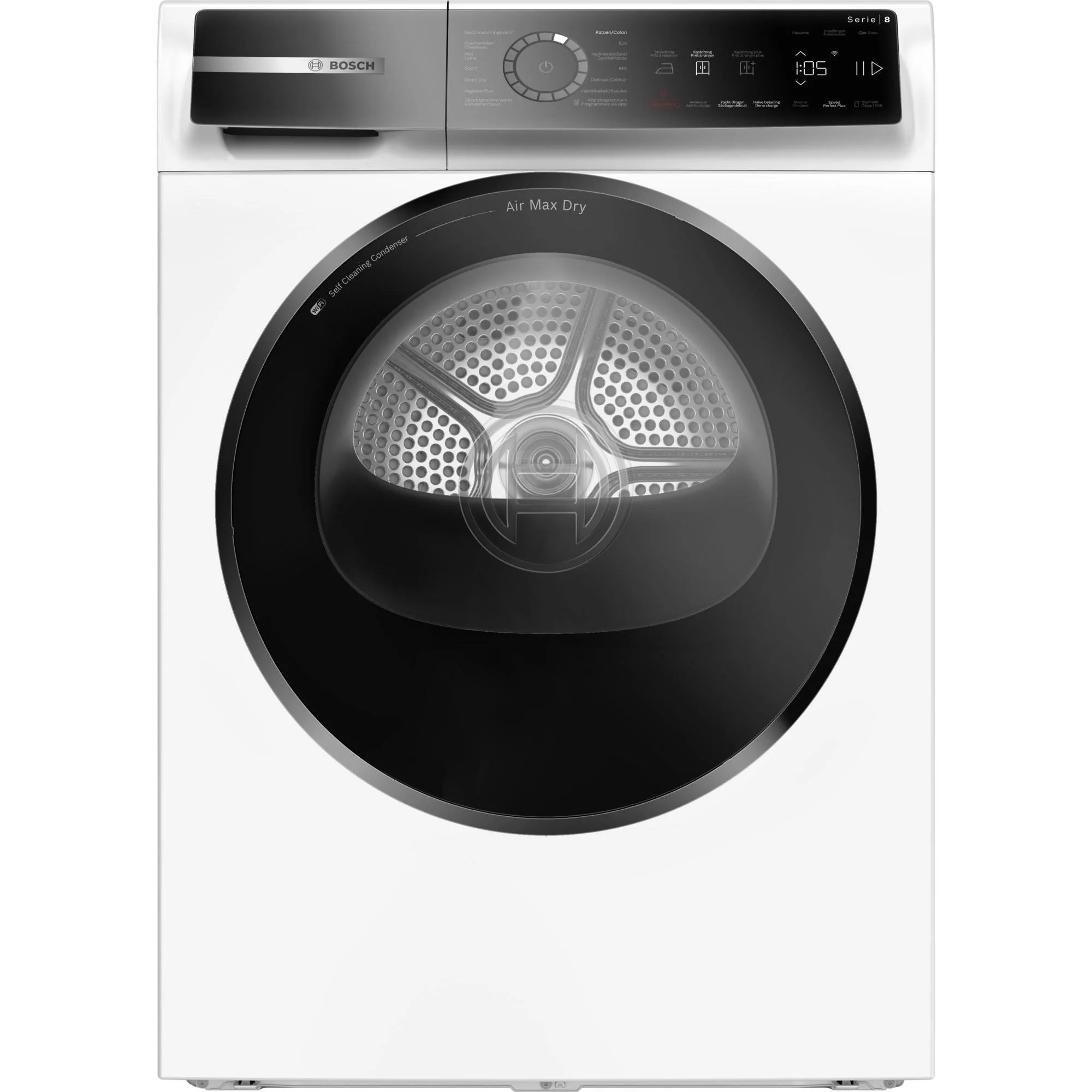 Bosch WRB247D0FG – Serie 8 – Droogkast met warmtepomp – 9 kg