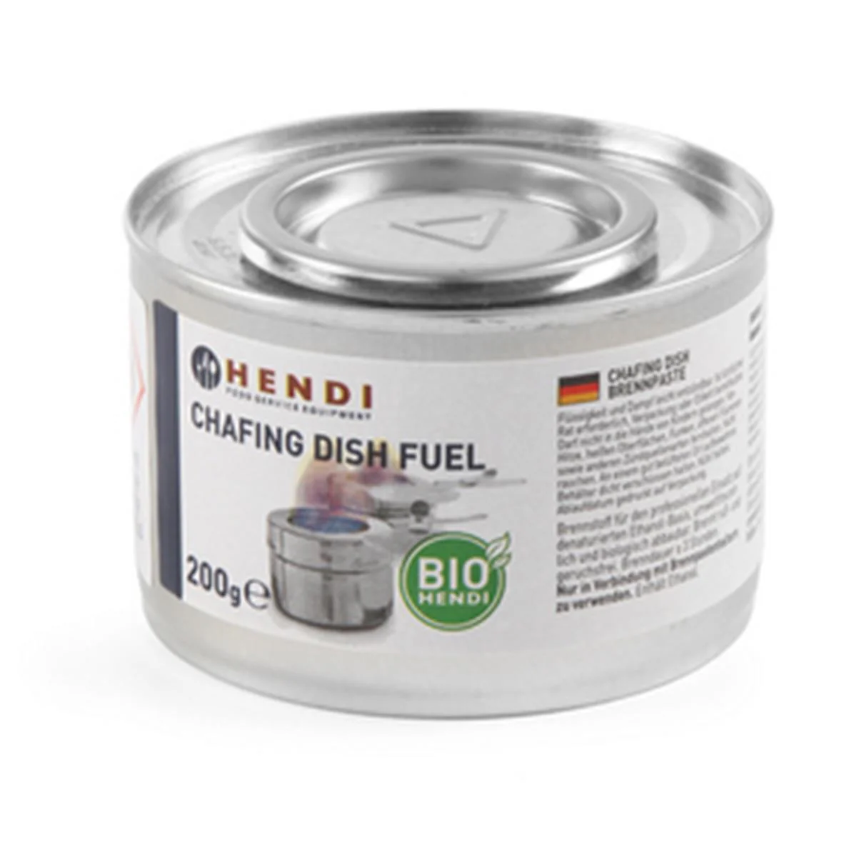 Hendi Brandpasta Ethanol Blikje 200gr – Veilig & Langdurig
