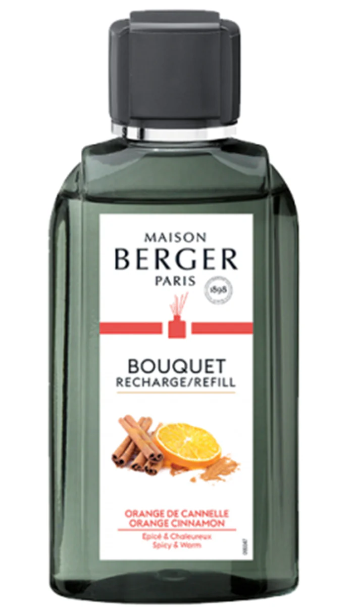 Maison Berger Navulling Geurstokjes Orange Cinnamon – 200 ml
