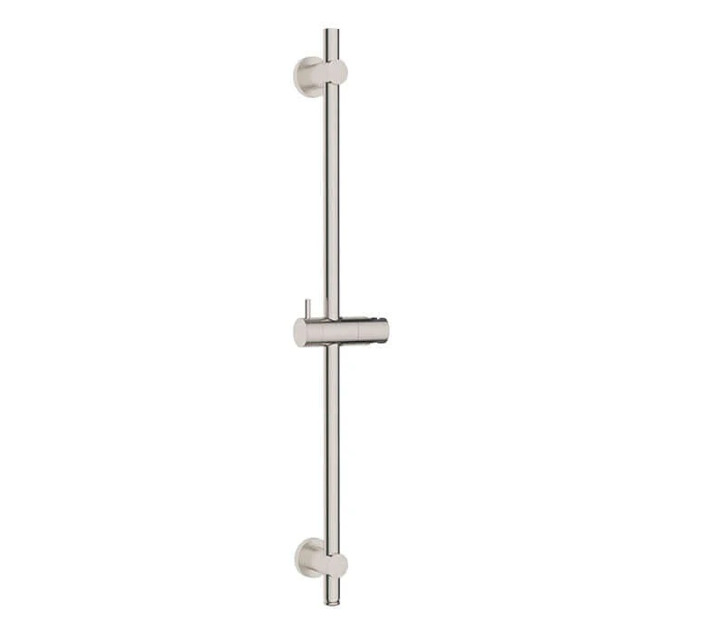 Wiesbaden Peck 66 cm schuifbalk met wateraansluiting in geborsteld staal