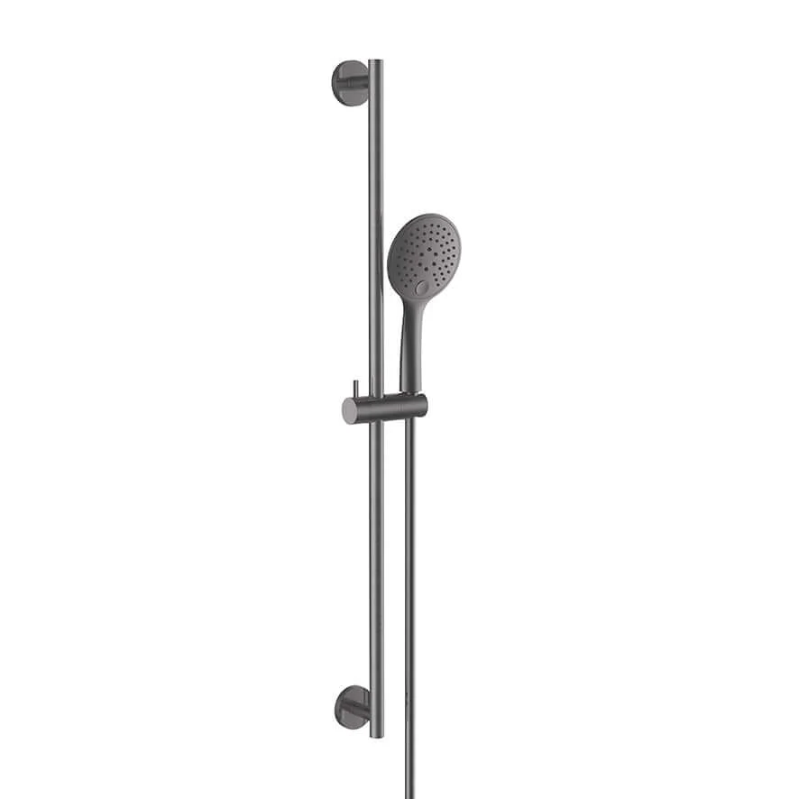 Wiesbaden Remi Schuifstangset met handdouche 3 standen 150 cm Brons