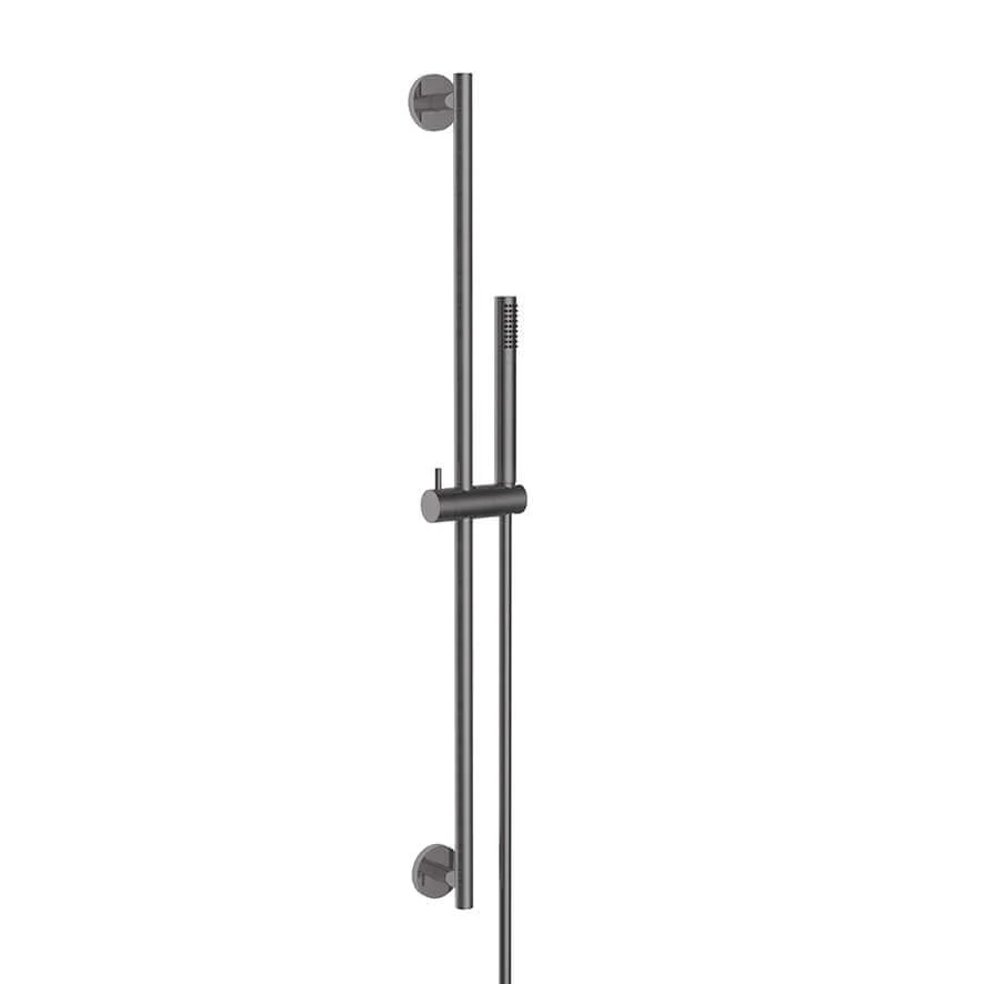 Wiesbaden Remi Schuifstangset met stang Handdouche 1 standaard 150 cm brons