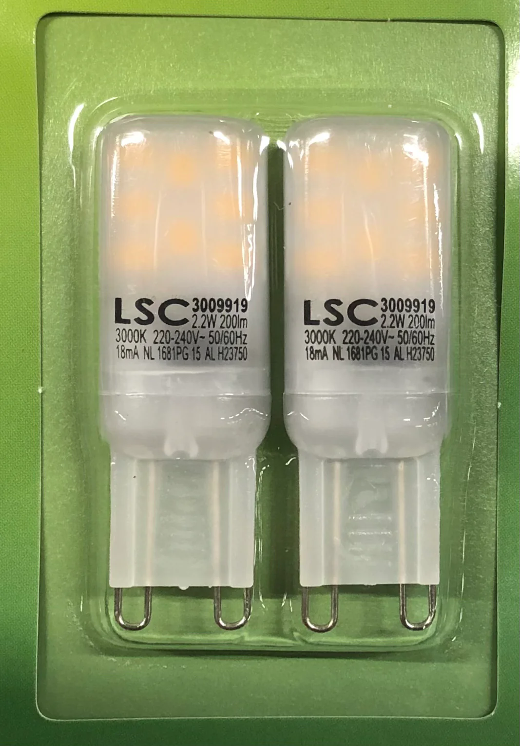 Led lampen E9