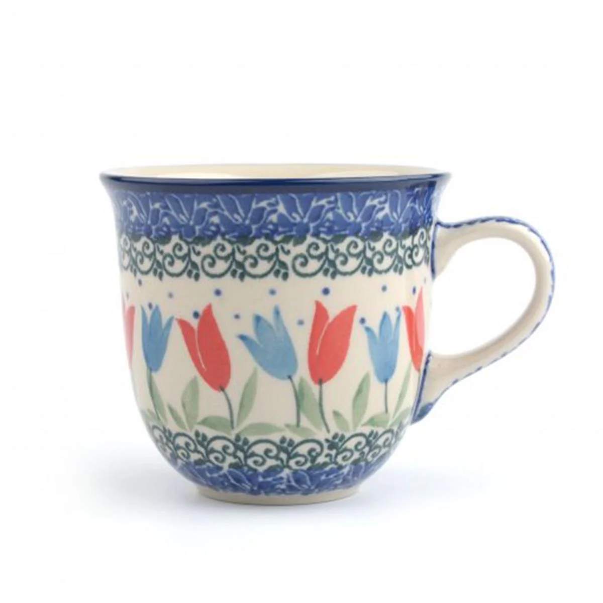 Bunzlau Castle Mug Tulip Royal Blauw 200 ml