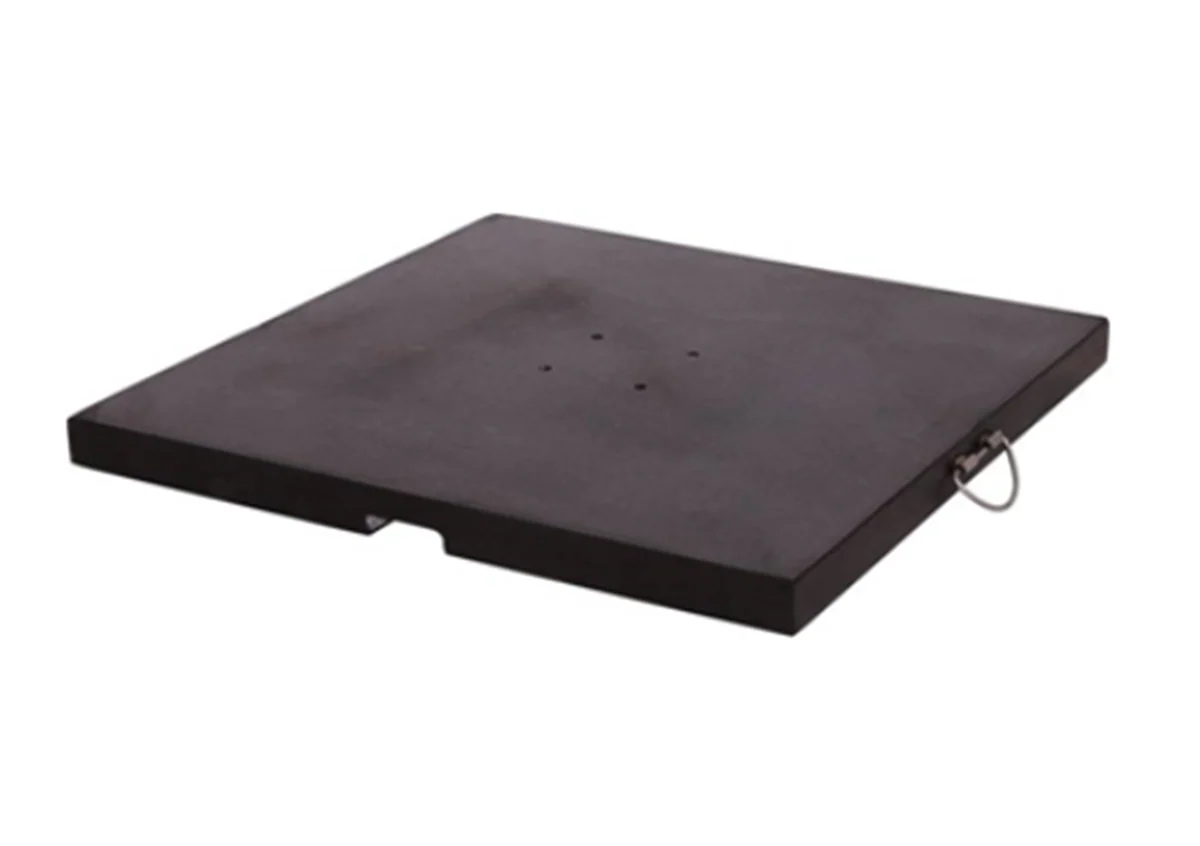 Arezzo Parasolvoet 90kg Zwart voor Voyager/Falcon/Challenger