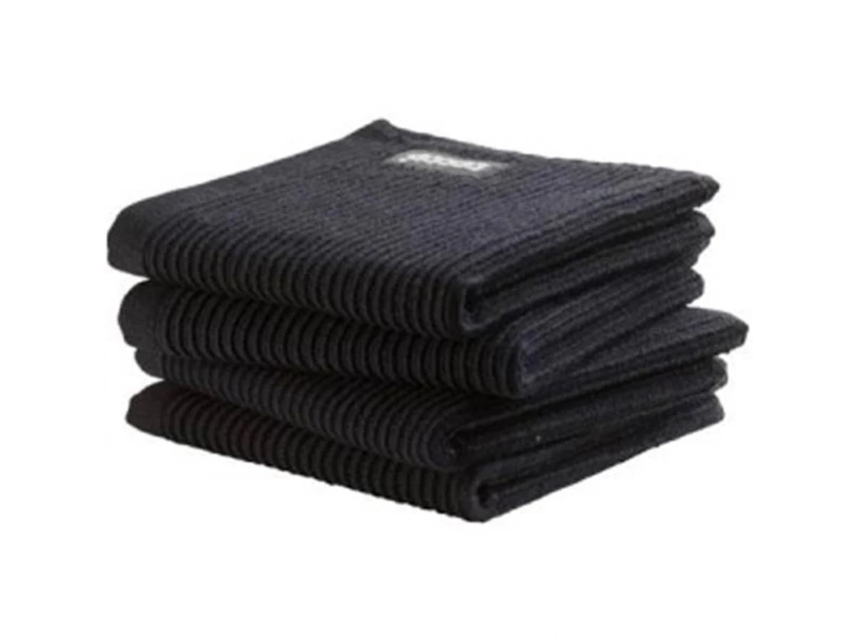 DDDDD vaatdoek basic clean 30×30 cm – neutral black