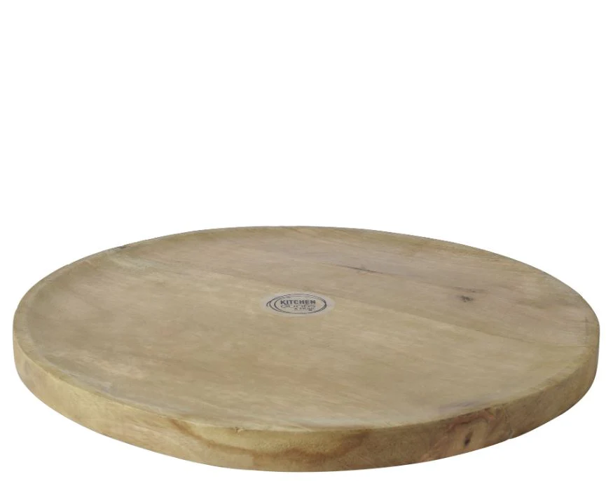 MangoWood Bord Ø45x2cm – Naturel, Bruin