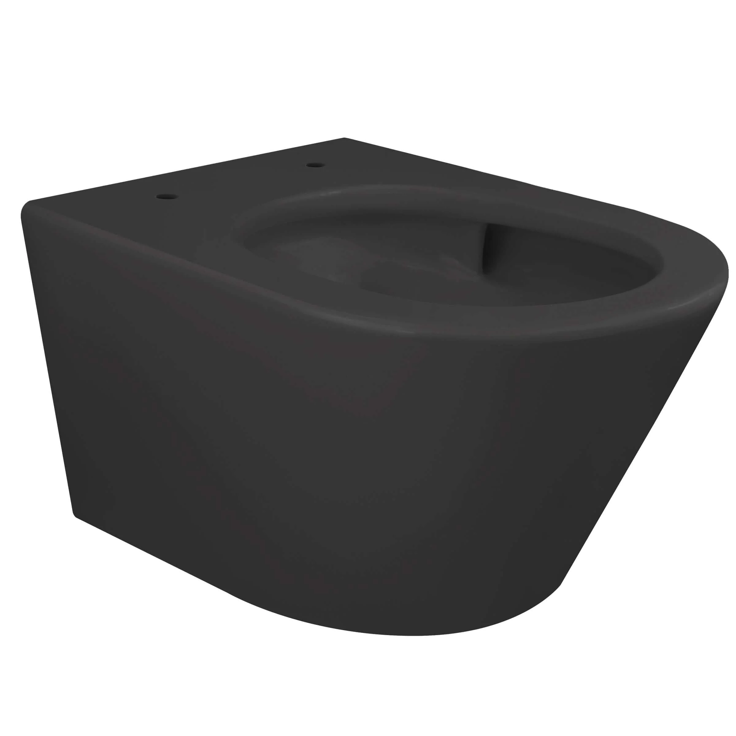 Vesta randloos wandtoilet Wiesbaden met Tornado Flush matzwart