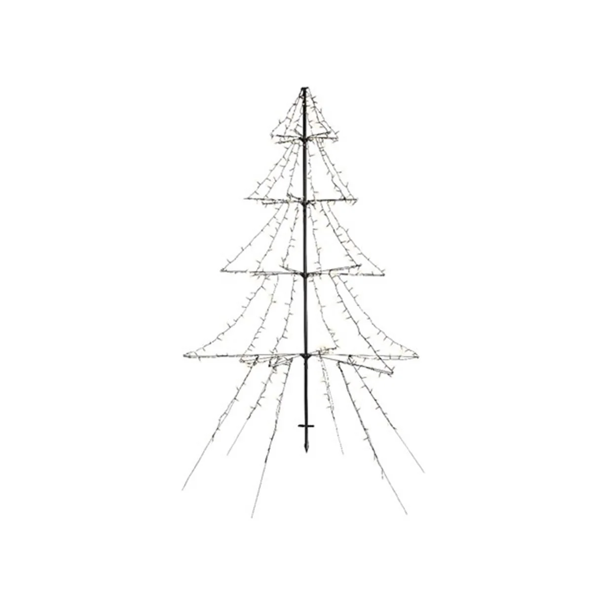 LED boom voor buiten – 300cm – 600 Lampjes – warm wit