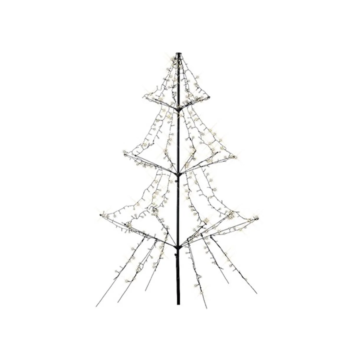 LED boom voor buiten – 200cm – 420 Lampjes – warm wit