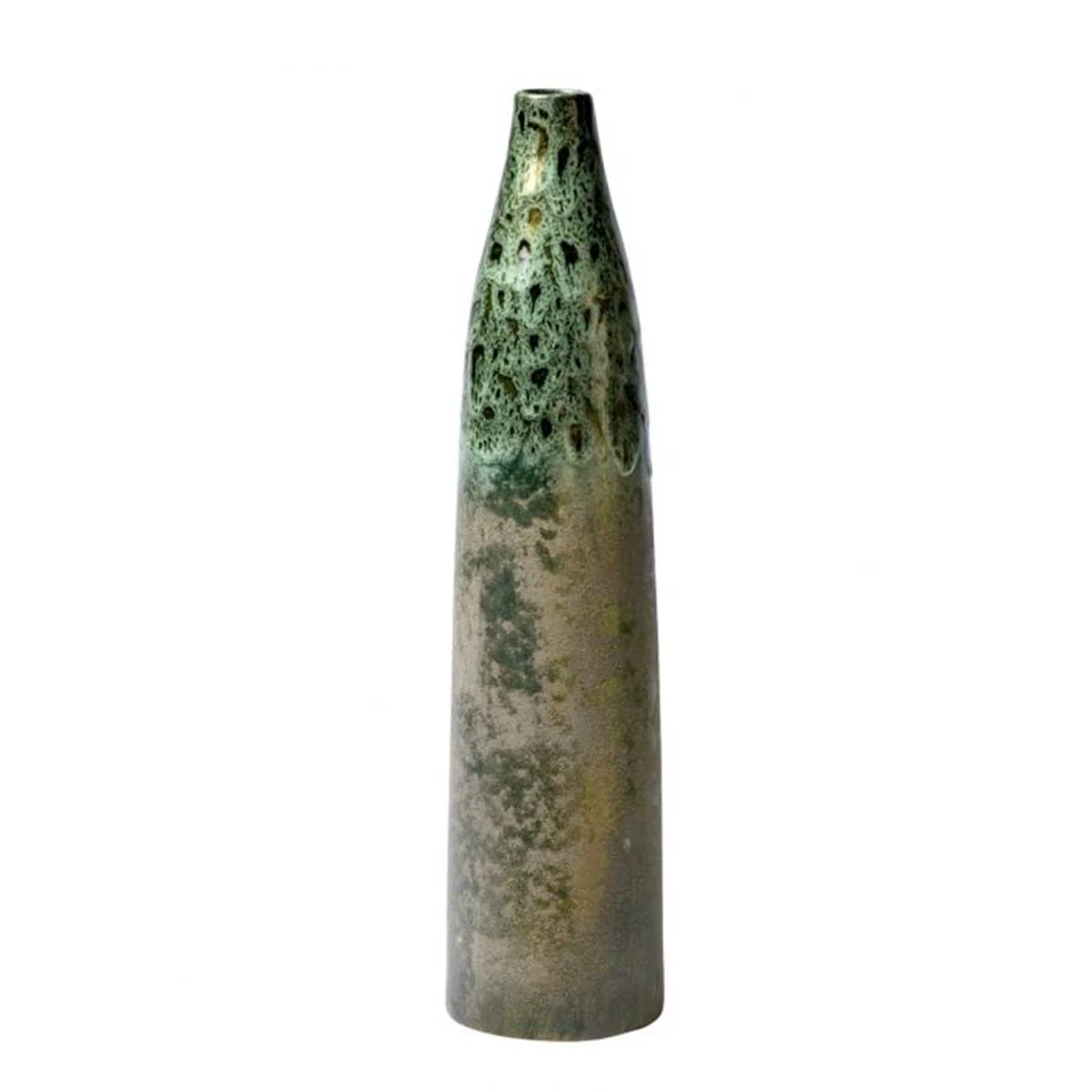 Avegno Flesvase Ø14×58,5cm Groen Melee