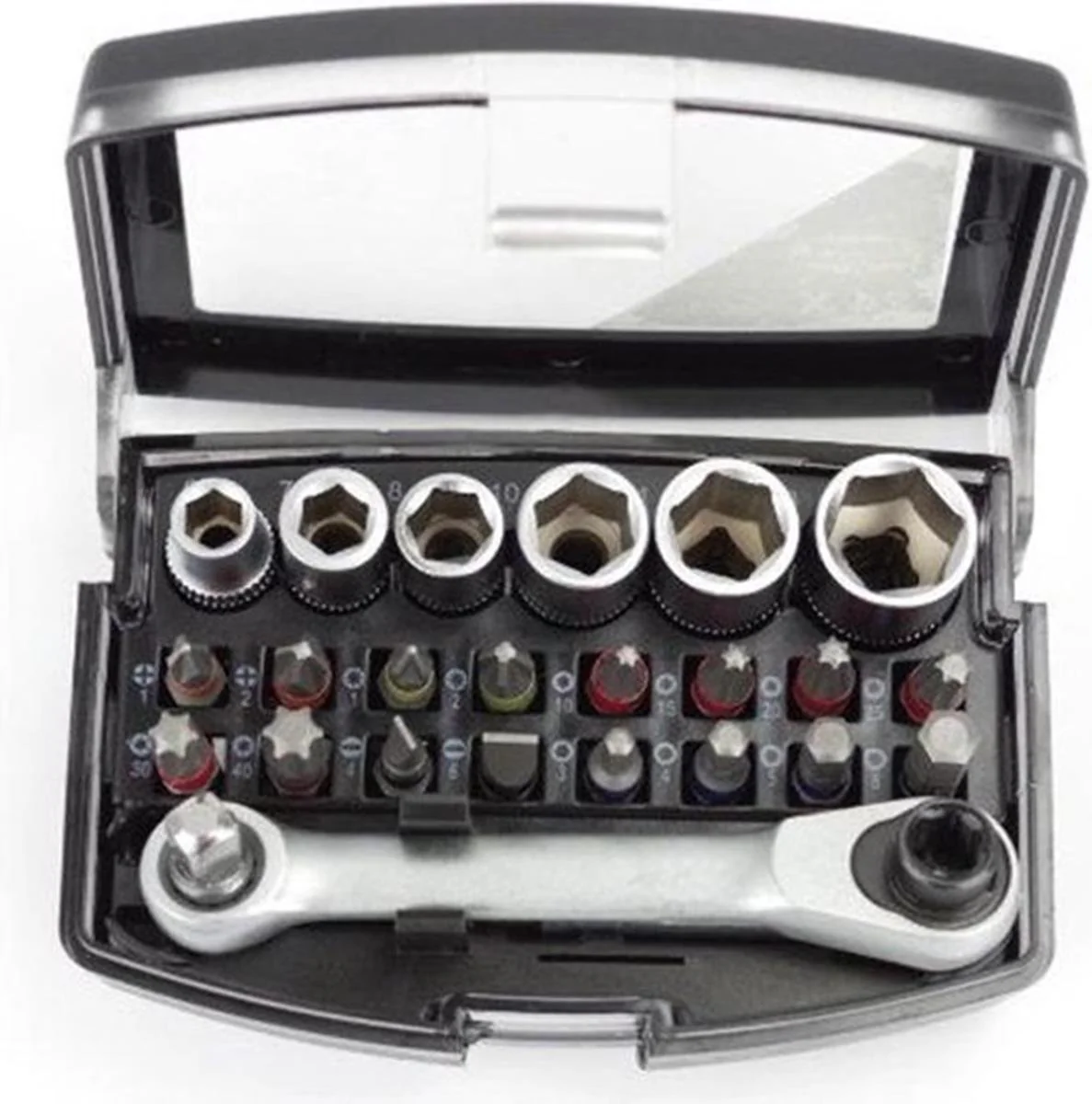 Benson Bit+Dop+Ratel Set 24-Delig – Compact & Compleet