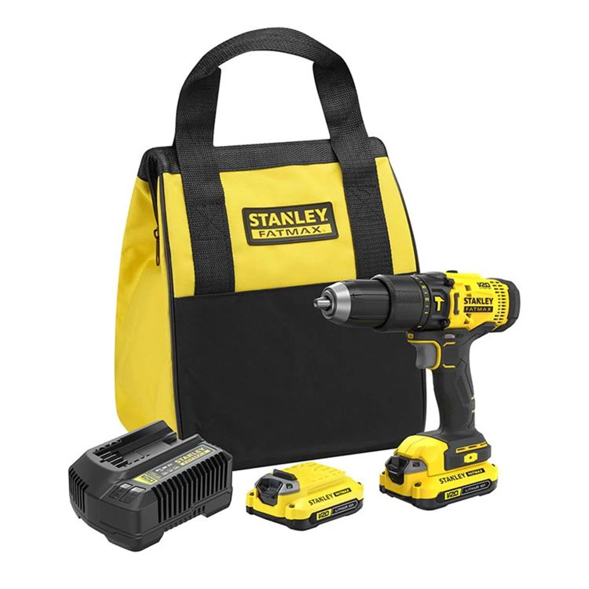 Stanley FatMax 18V Schroefklopboormachine SFMCD711C2S-QW