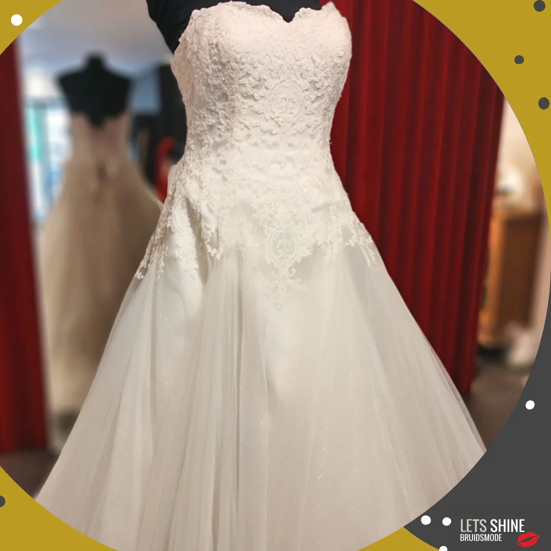 Bridalstar – Becky Glitter -maat 44
