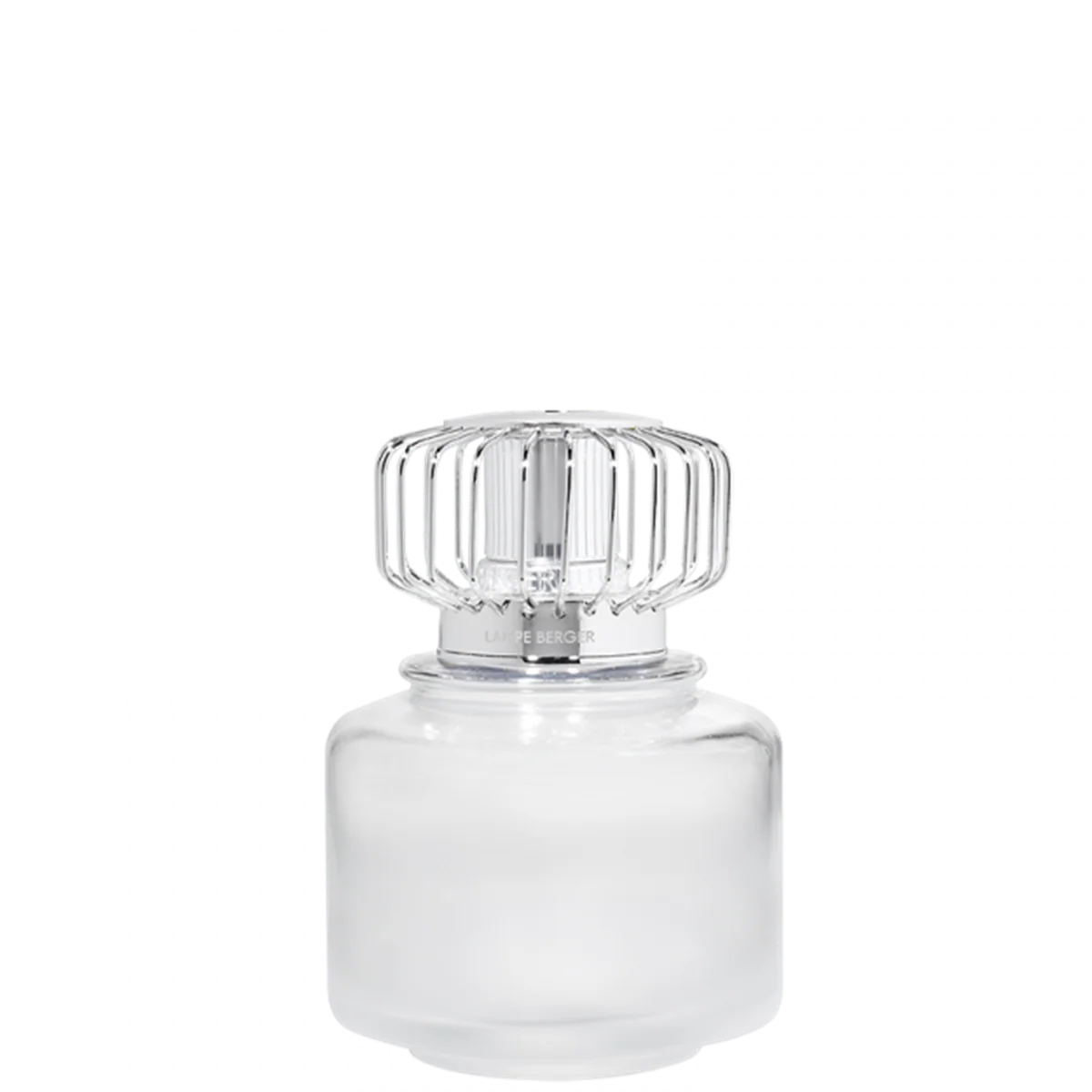 Lampe Berger Land Blanc Givre Brander – Minimalistisch Wit Glas