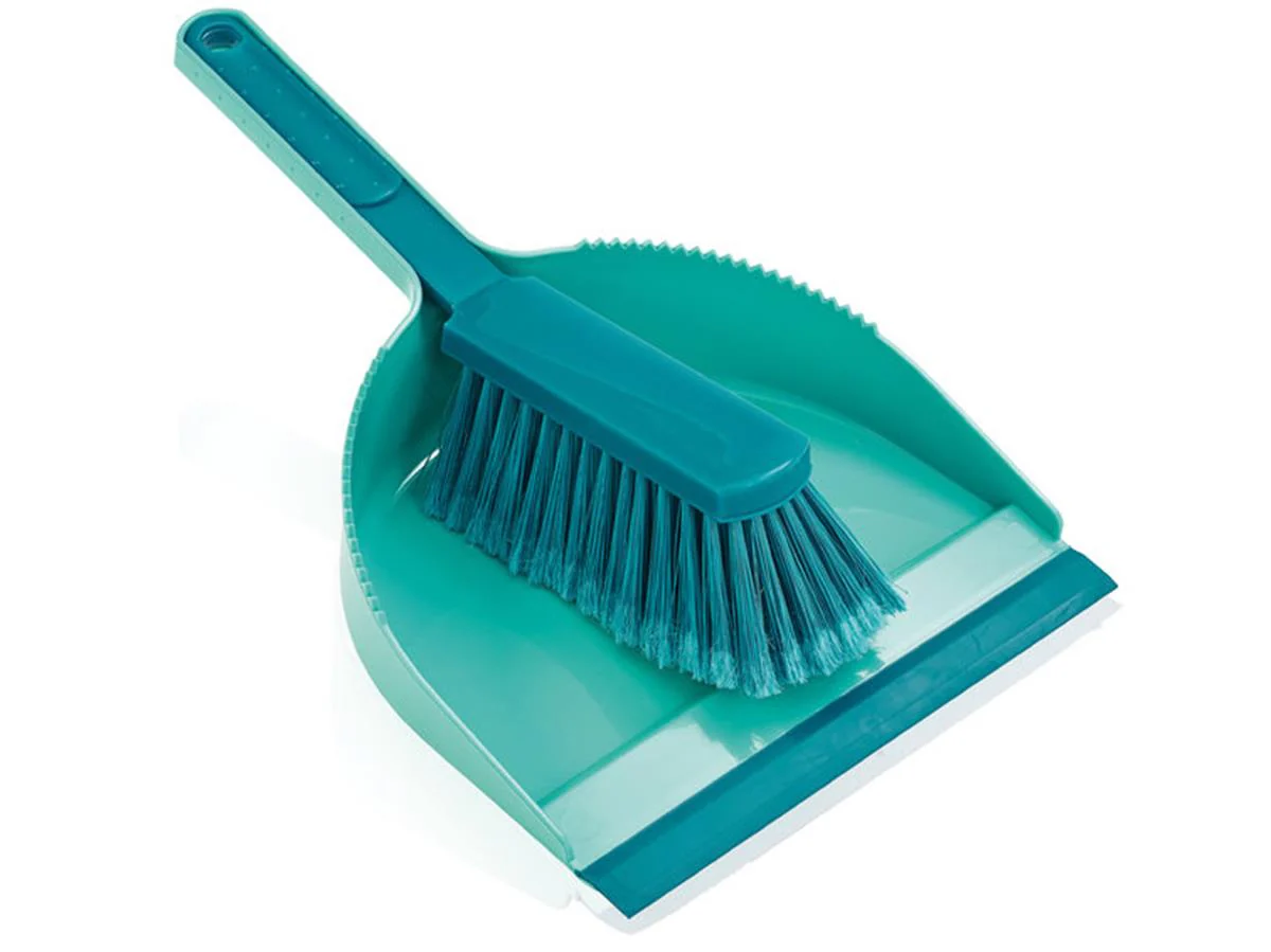 Leifheit Stoffer en Blik Classic – Blauw
