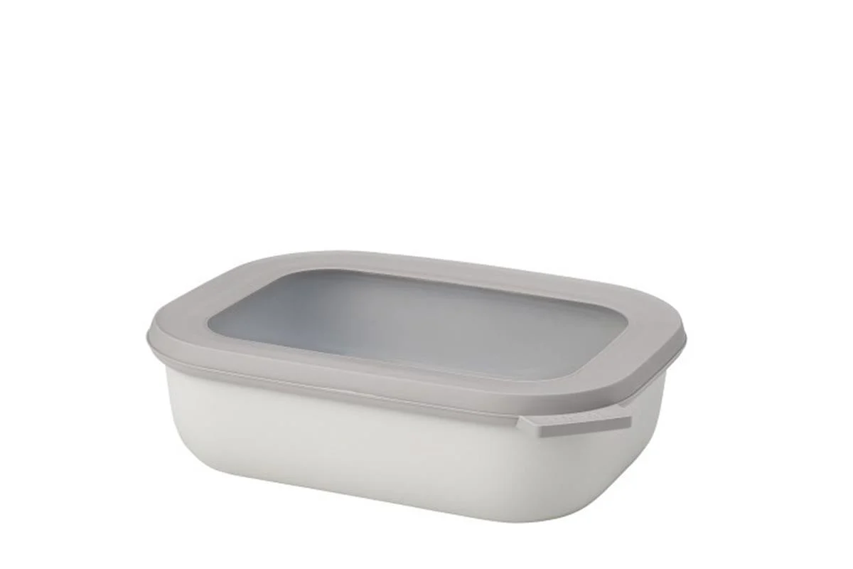 Mepal Multikom Cirqula Rechthoekig 1000 ML – Nordic White