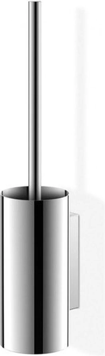 Zack Linea toiletborstelset chroom – wandmontage