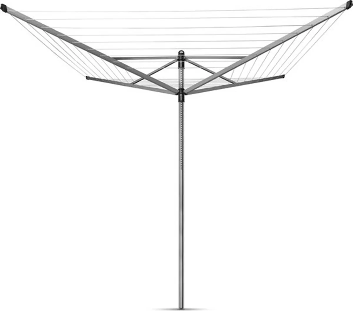 Brabantia LiftOMatic Droogmolen 50m – Zilvergrijs