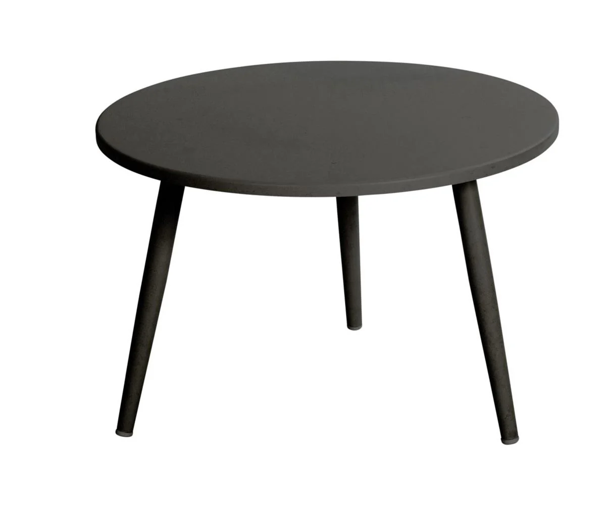 Beach 7 Poppac bijzettafel Ø70 x 35 cm – Zwart