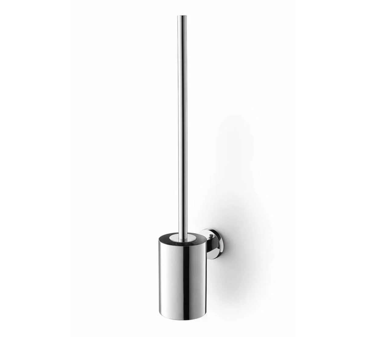 Zack Scala toiletborstelset – chroom, wandmontage