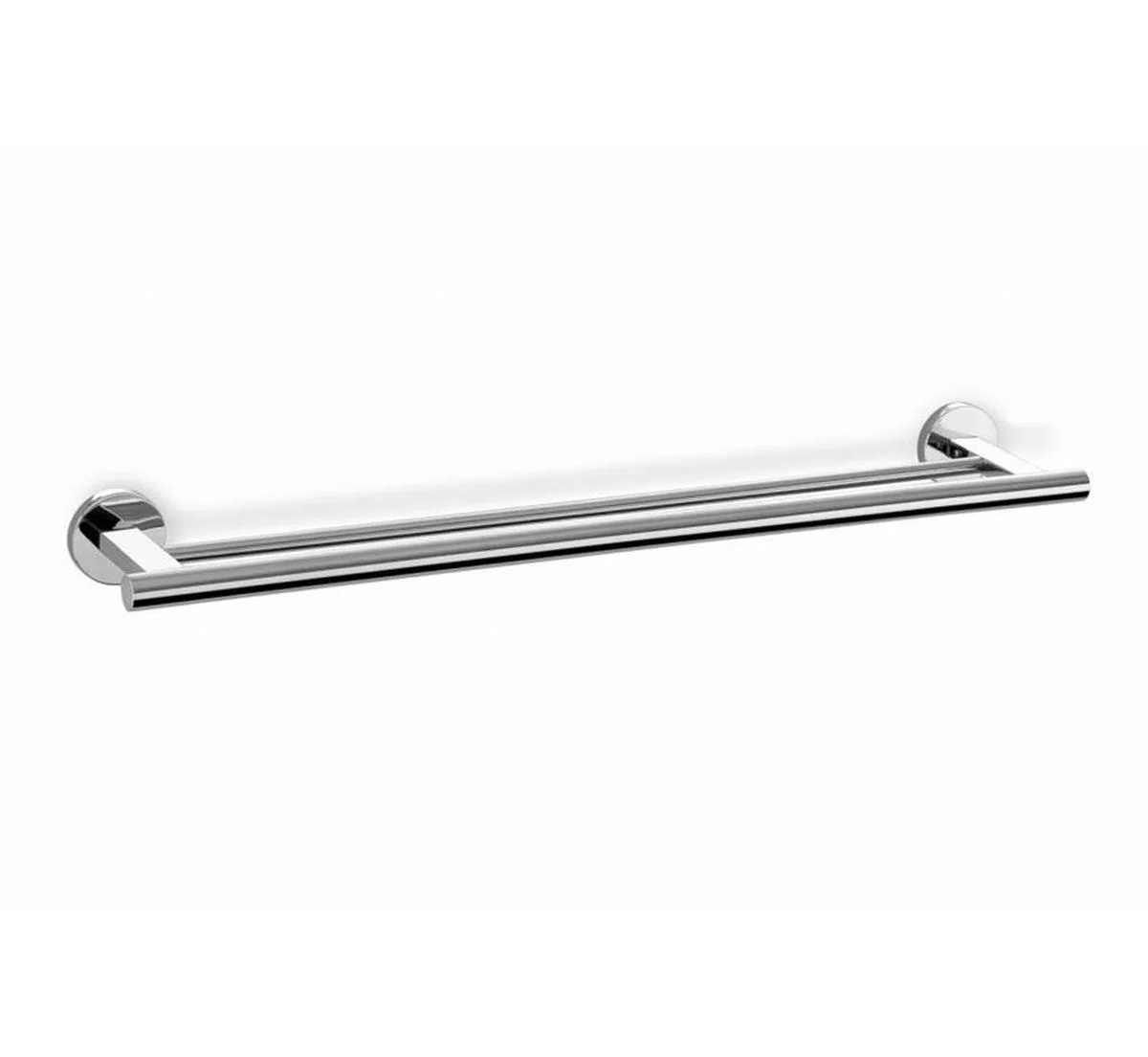 Zack Scala dubbele handdoekstang 66 cm chroom