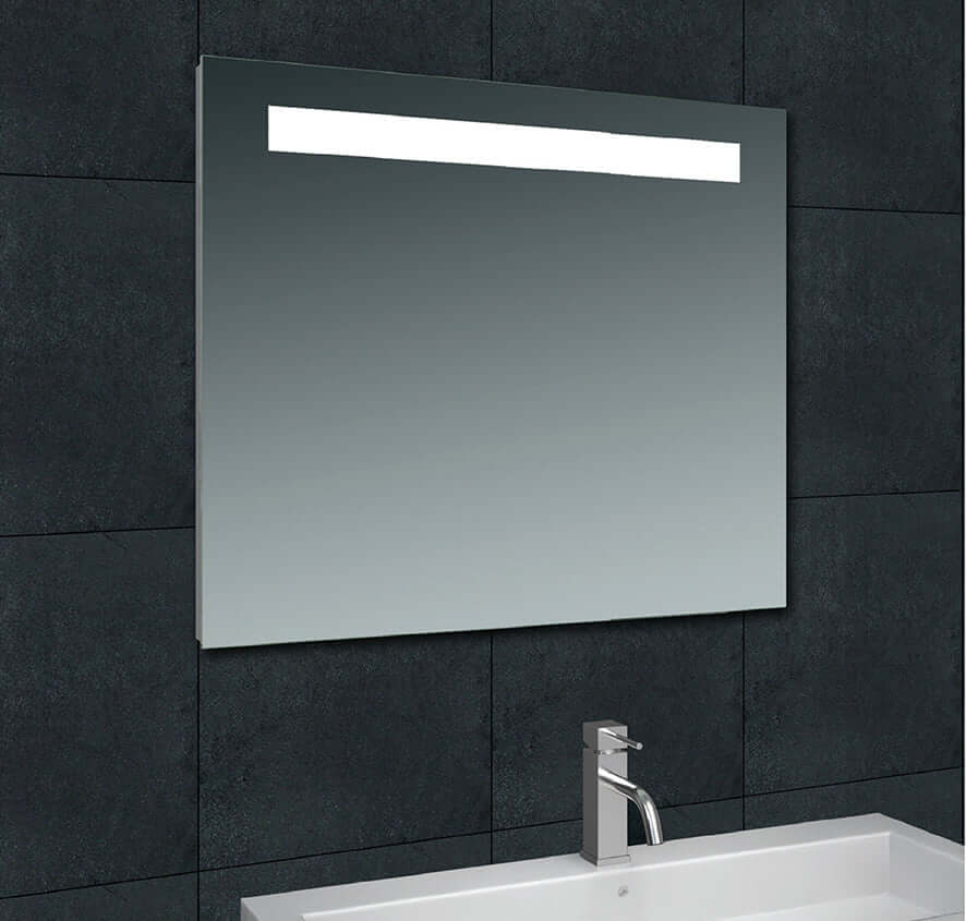 Tigris Spiegel Wiesbaden met LED Verlichting en Schakelaar 80x80x3 cm