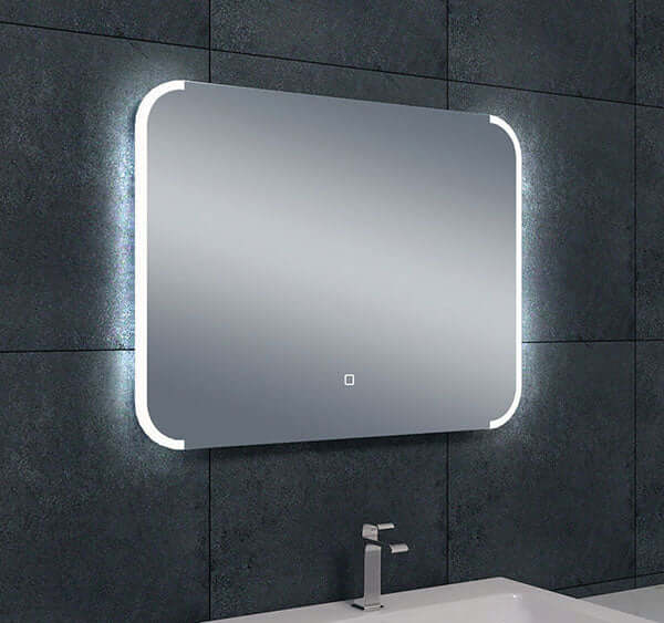 Wiesbaden Spiegel met Beugel, Dimbaar LED 60×80 cm