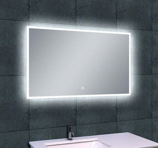 Quatro Dimbare LED Spiegel Wiesbaden Condensvrij 100X60Cm