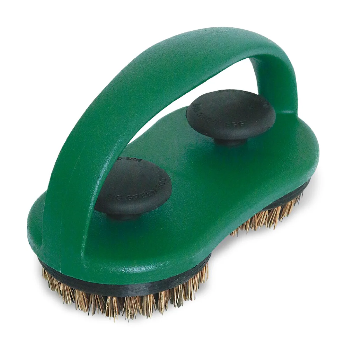 Big Green Egg SpeediClean dual brush scrubber groen