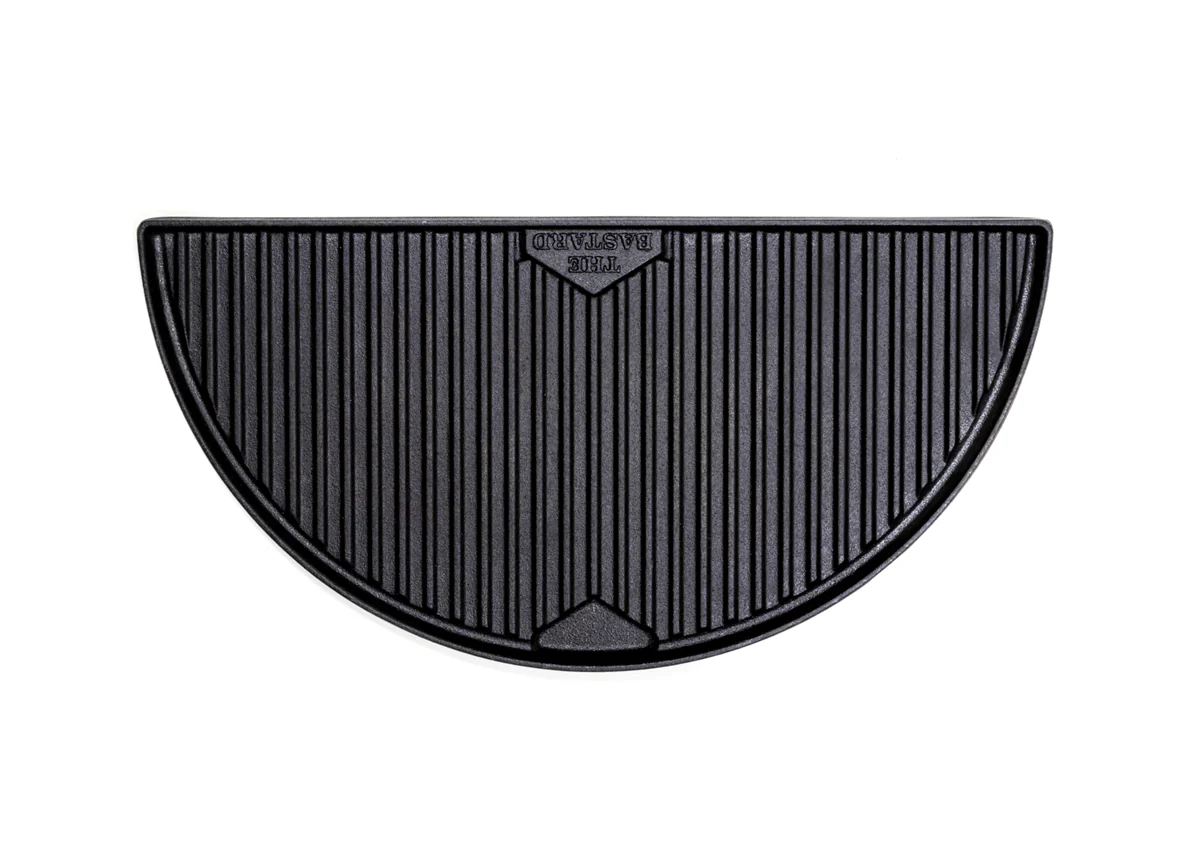 The Bastard Cast Iron Half Moon Griddle Large Zwart