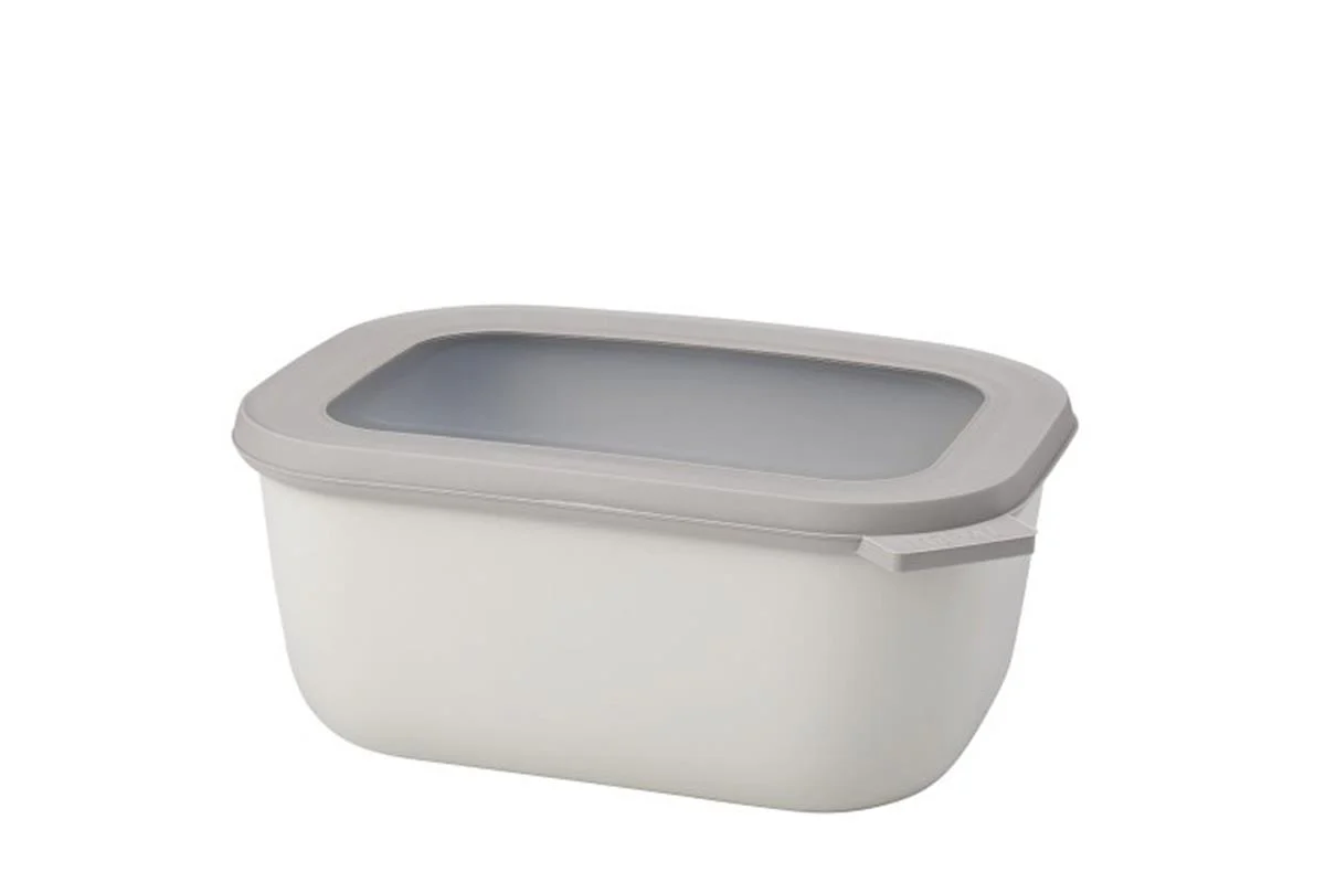 Mepal Cirqula multikom rechthoekig 1500 ml – nordic white
