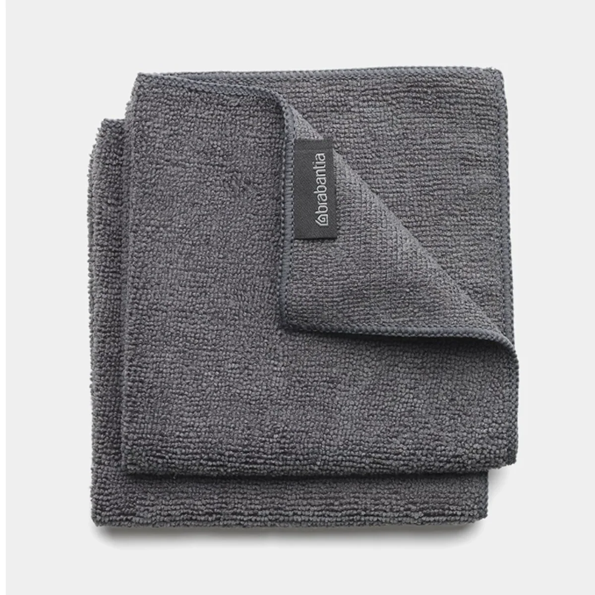 Brabantia SinkSide Microvezel Schoonmaakdoekjes 2x Dark Grey