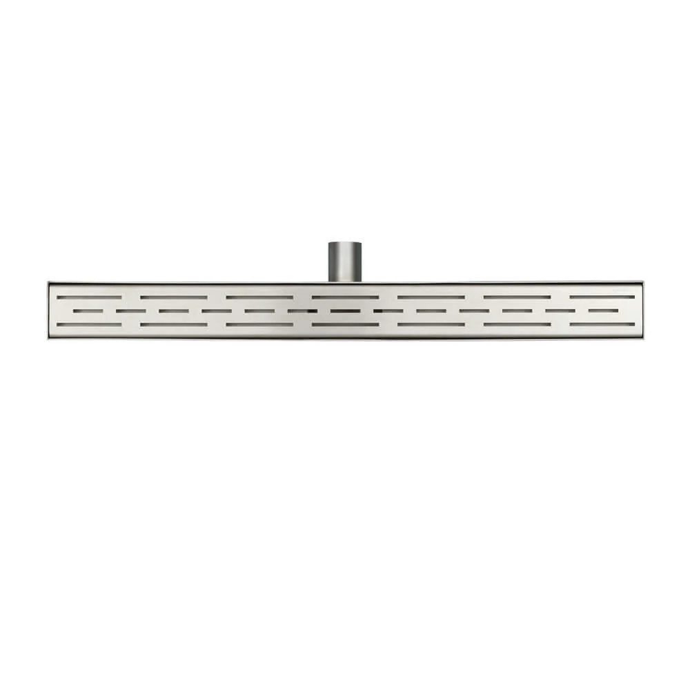 3e generatie RVS Douchegoot Wiesbaden Inclusief Flenssifon en Filter 70×7 cm RVS