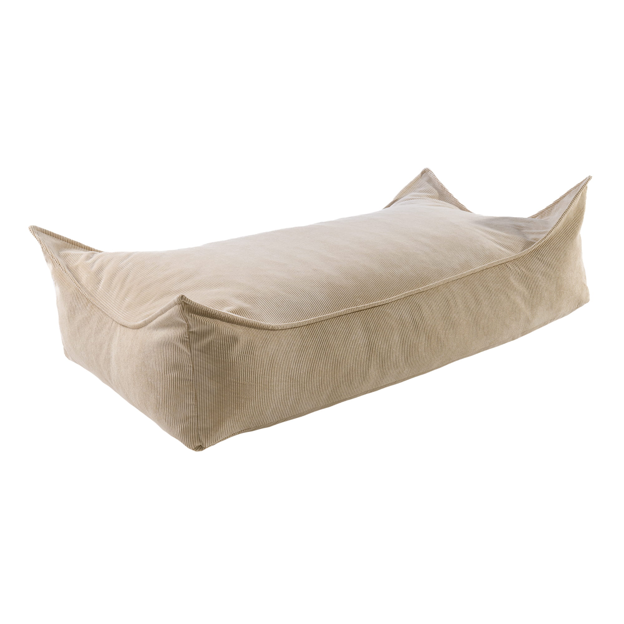 MeowBaby® Poef voor kinderen | Corduroy Zand