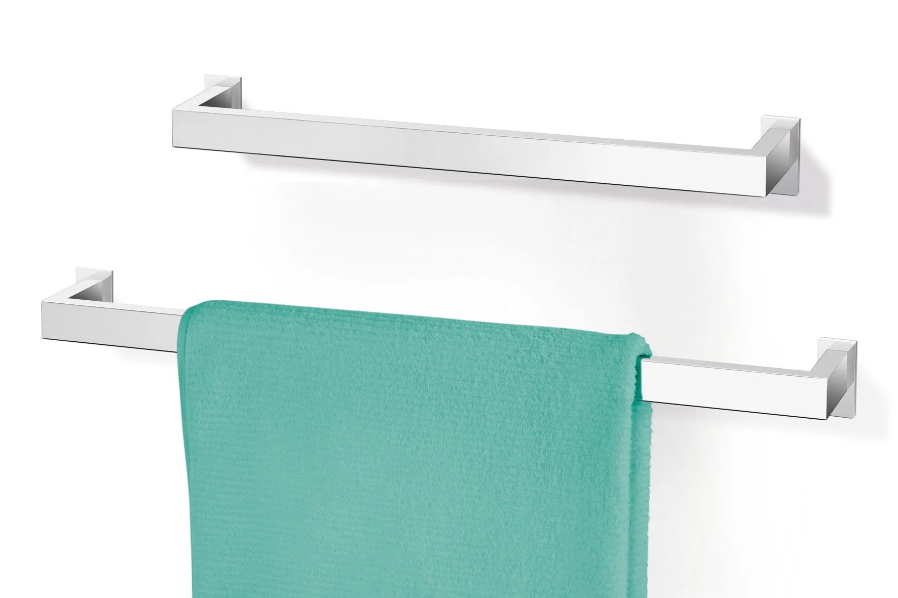 Zack Linea handdoekstang 46,5 cm – RVS
