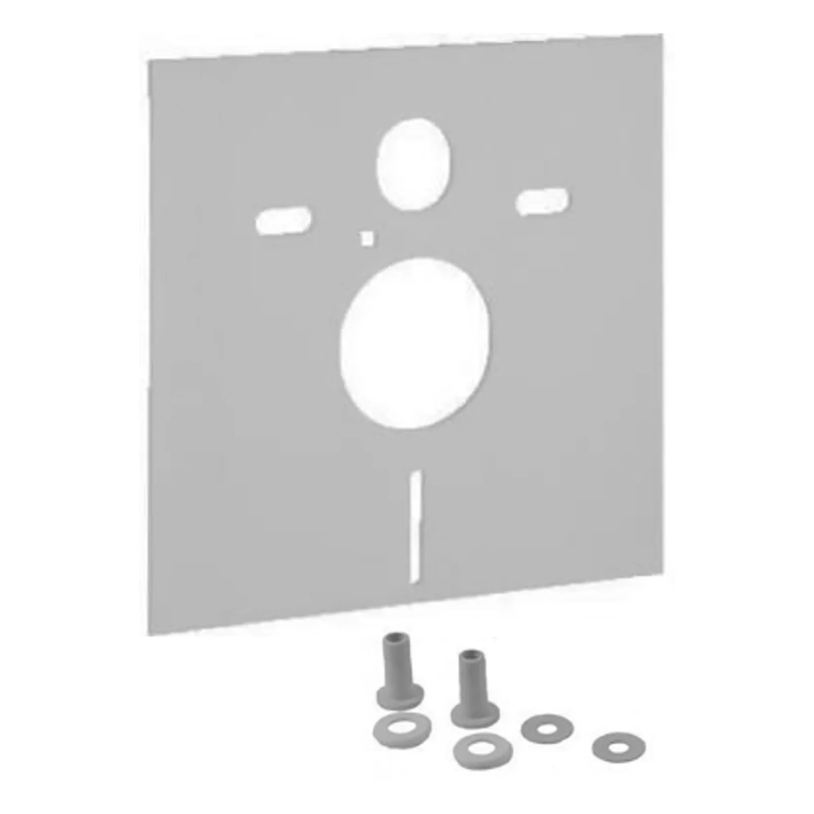 Aloni geluidsisolatieset voor hangtoilet en bidet – universeel