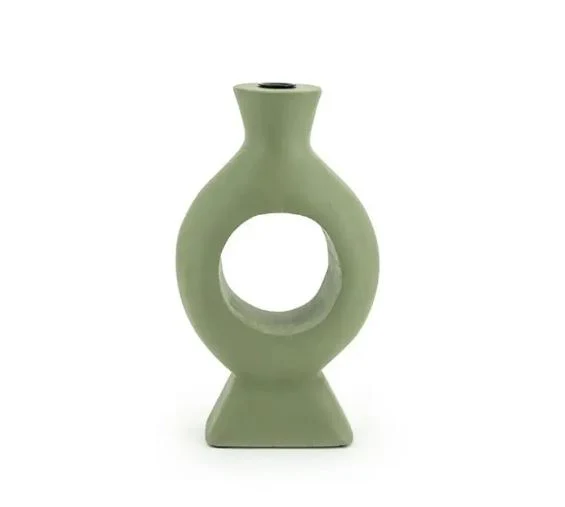 BY-BOO Torch small kandelaar – groen 17x7x30 cm