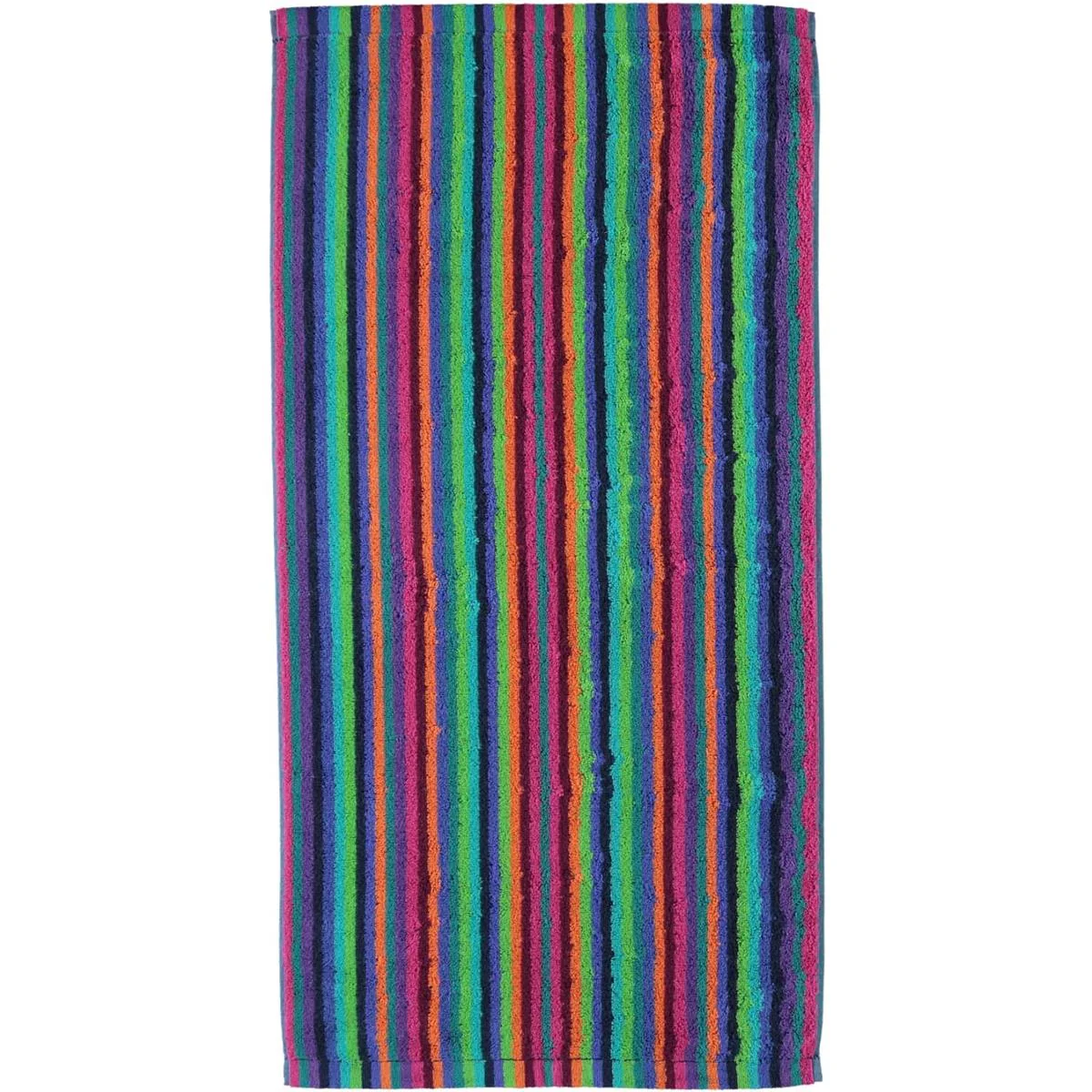 Cawö Life Style Streep handdoek – multi donker