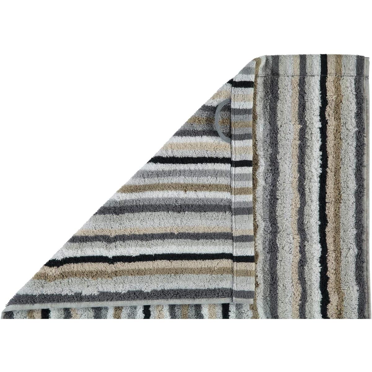 Cawö Life Style Streep gastendoek – kiezel